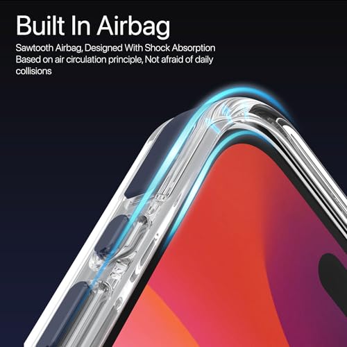 Image of Vaku Luxos Apex Series Back Cover Case for iPhone 15 Pro Max Metal Frame Camera Bump Scratch Resistant Slim Thin Military-Grade Protection - Blue