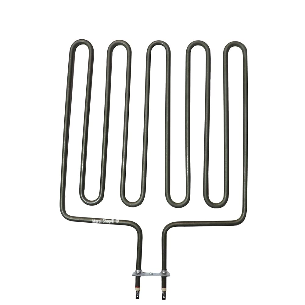 Marel Shop® - Resistenza per Sauna Compatibile con Harvia ZSK710 Alta qualità 2670 W 230 V Lunghezza 36 cm Larghezza 30 cm Distanza Faston 40mm