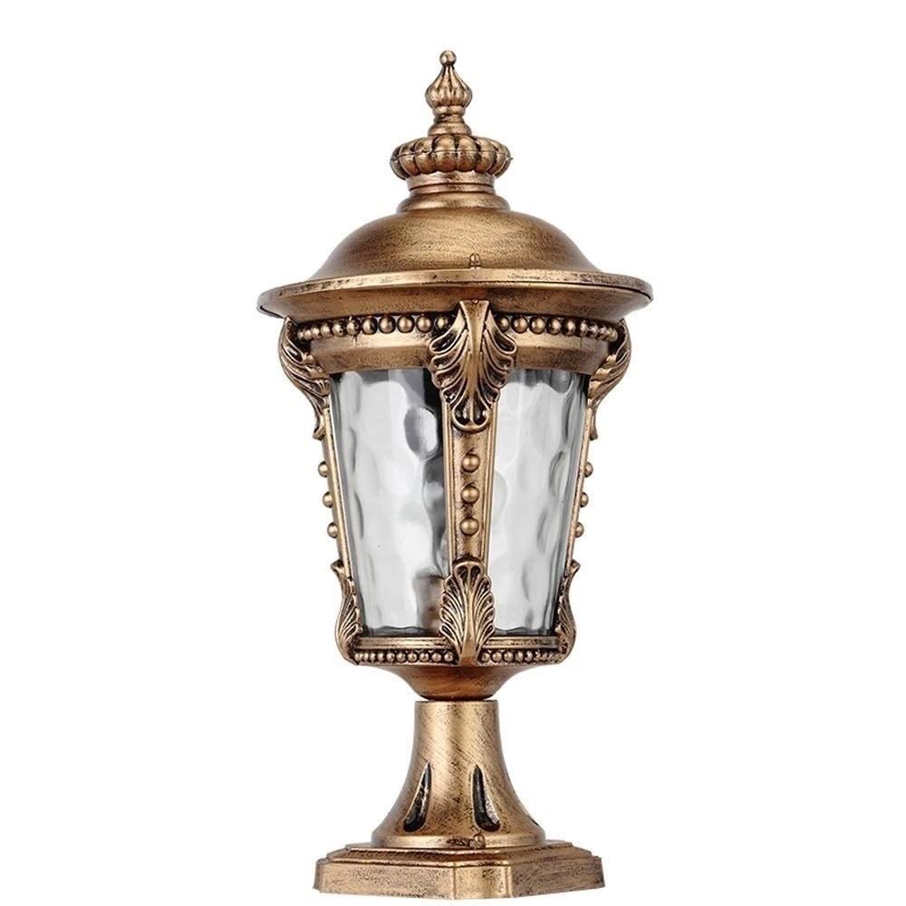 Farol antiguo retro E27 de cristal para iluminar y decorar el jardín de tu villa