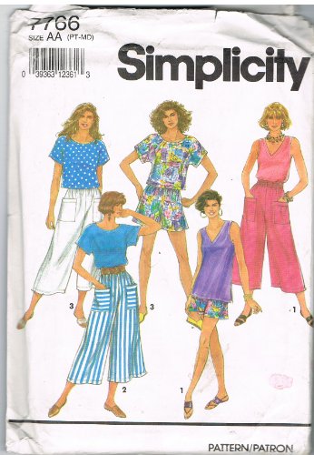 Patron Simplicity 7766 Armoire d contract e couture garde-robe femme fluide