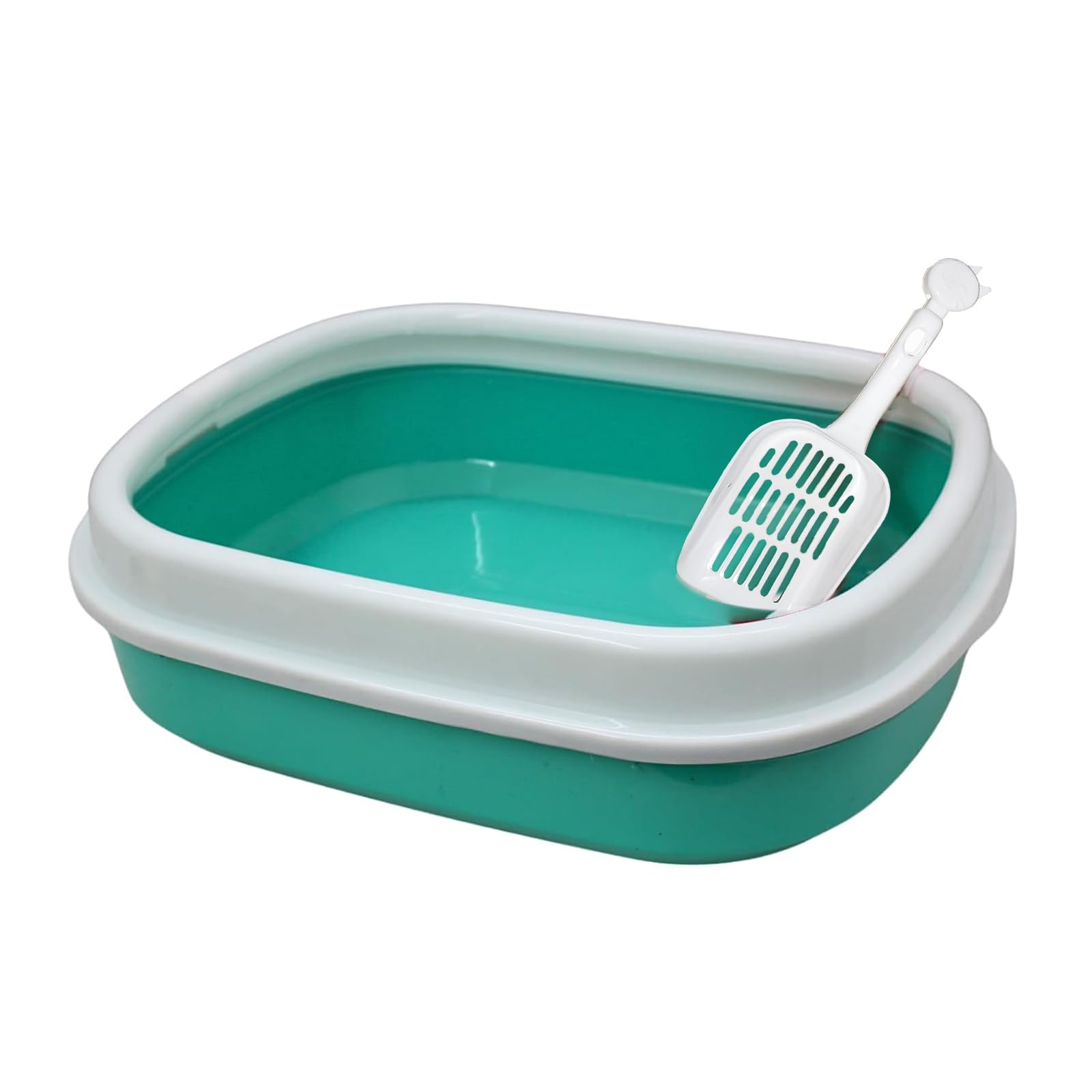 Emily Pets Cat Litter Tray Box with Free Scooper for Cat, Kitten & Bunnies (Color May Vary) (B0CVH2DSN9) Amazon Price History, Amazon Price Tracker