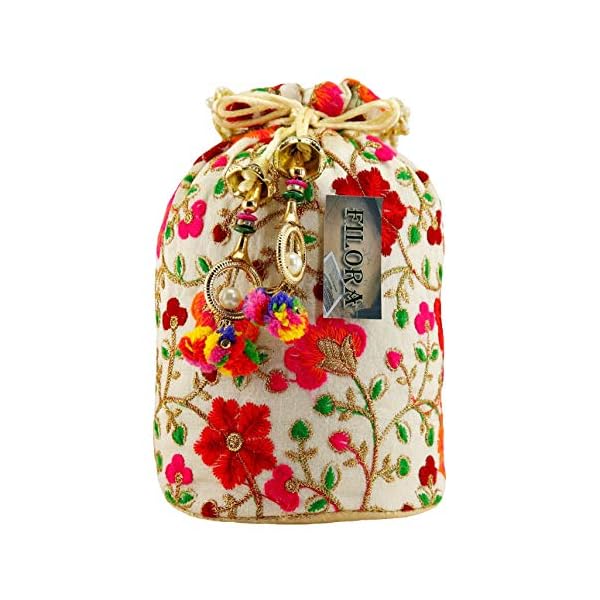 AILTINO Women Potli Bag combo's and set's Multicolor (Set of 8) - Image 4