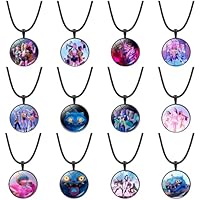 KEVRDRT 12 Collares K_p0p De/m0n Hunt/ers con Colgantes de