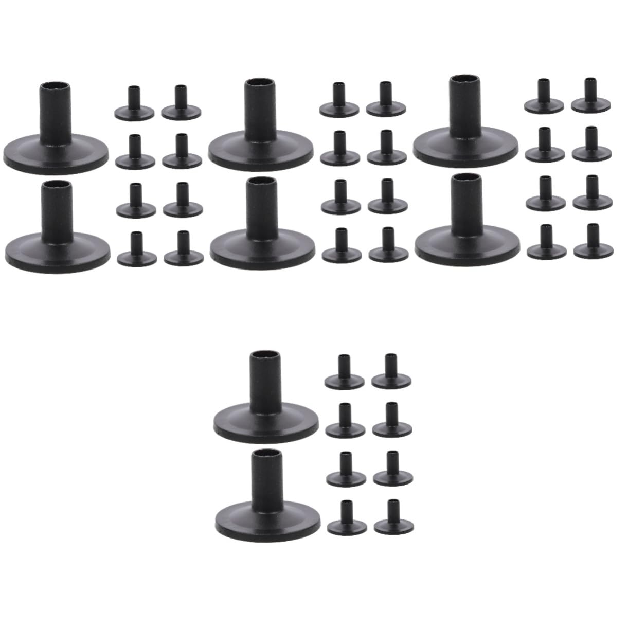 Toyvian 4sets Professional Drum Kit Cymbal Sleeves Flanged Cymbal Stand Sleeves for Drum Kit Accessories 10pcs*4