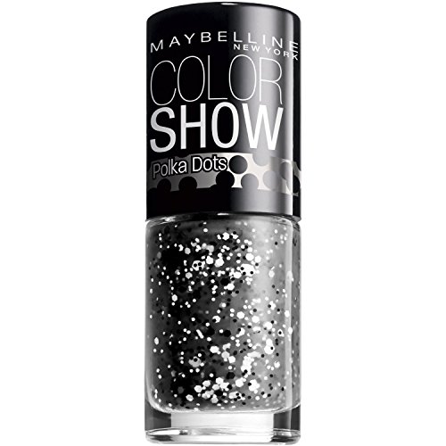 (2 Pack)-Maybelline New York Color Show Nail Lacquer, Polka Dots -75 Clearly Spotted by Maybelline