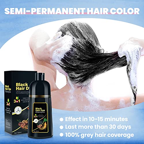 Iiimeidu KASA001 Hair Dye Shampoo For Gray Hair Coverage thumb #1