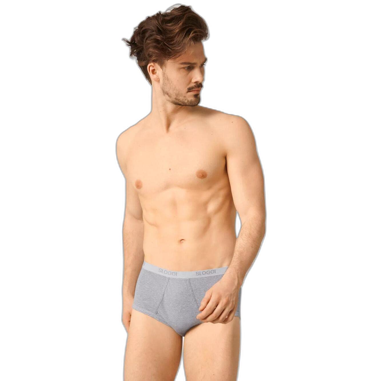 Sloggi Men's sloggi men Basic Maxi, Grey, XX-Large(40 UK)