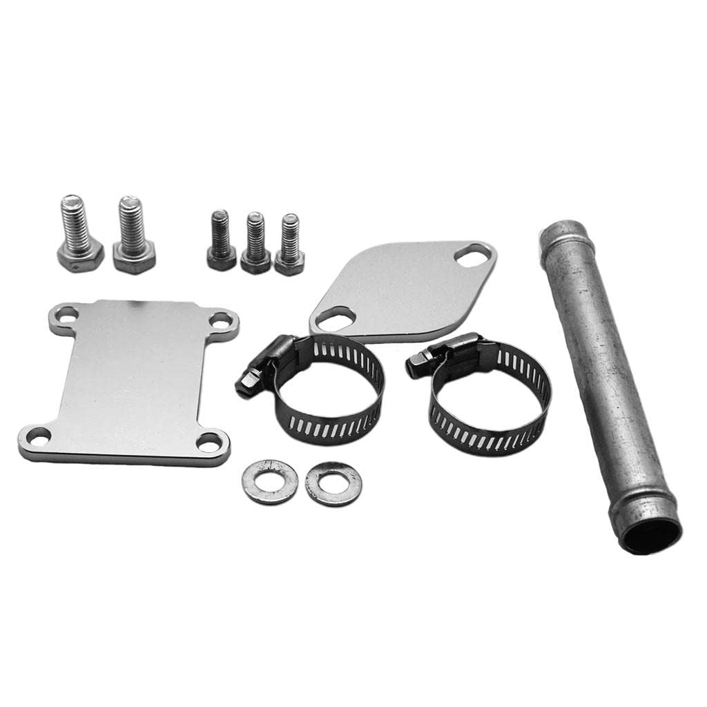 perfk Kit de Plaque d'Obturation de Valve Obturateur de Bloc de Plaques de Blocage Remplacement pour Alfa Romeo avec Moteurs 1.9, 2.4 JTDM