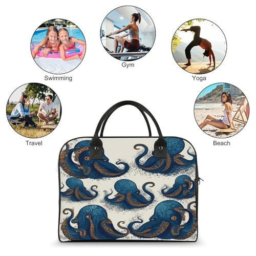 Maletín Tentacles Octopus Ligero para Portátil Unisex miniatura 4
