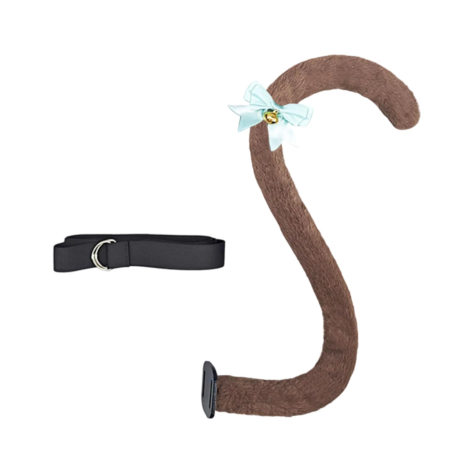 Xjdzineq Kitten Role Play Costume Animal Ear Headband Tail Halloween Animal Cosplay Accessories for Women Girl Birthday Halloween Girls' Headband