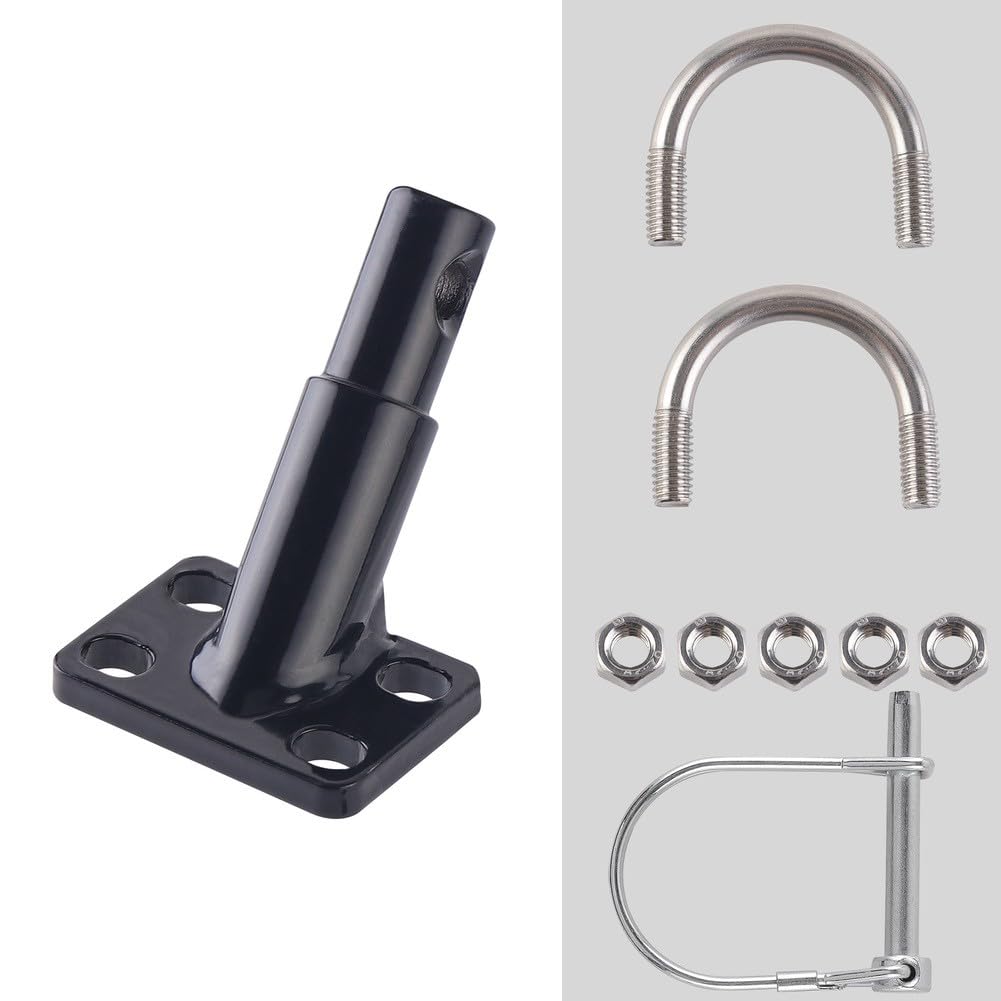 Acoplador de enganche de remolque de bicicleta de metal para carga y mascotas, compatible con varios modelos de bicicleta, fácil instalación, mecanismo de bloqueo seguro