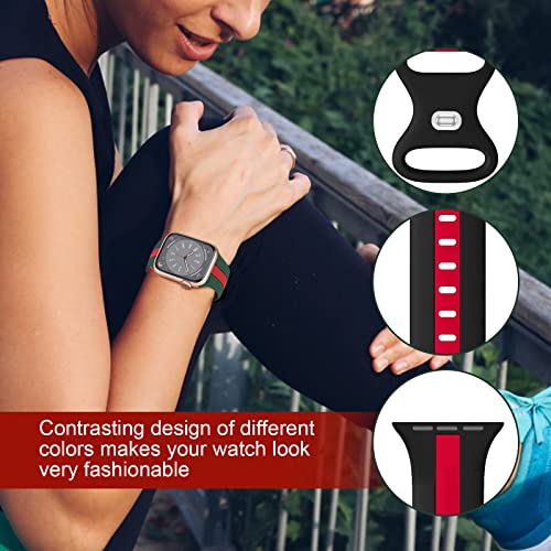 KEYSJEFF Compatible with Apple Watch Straps 45mm 44mm 41mm 40mm - Main Image