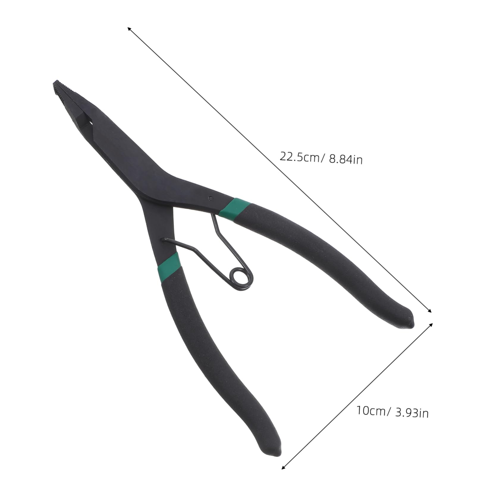 OSOLADY Steel Lock Ring Pliers with Angled Design for Transmission and Gearshift Repair Durable Flat Nose Circlip Pliers for Automotive Maintenance and Retaining Ring Removal