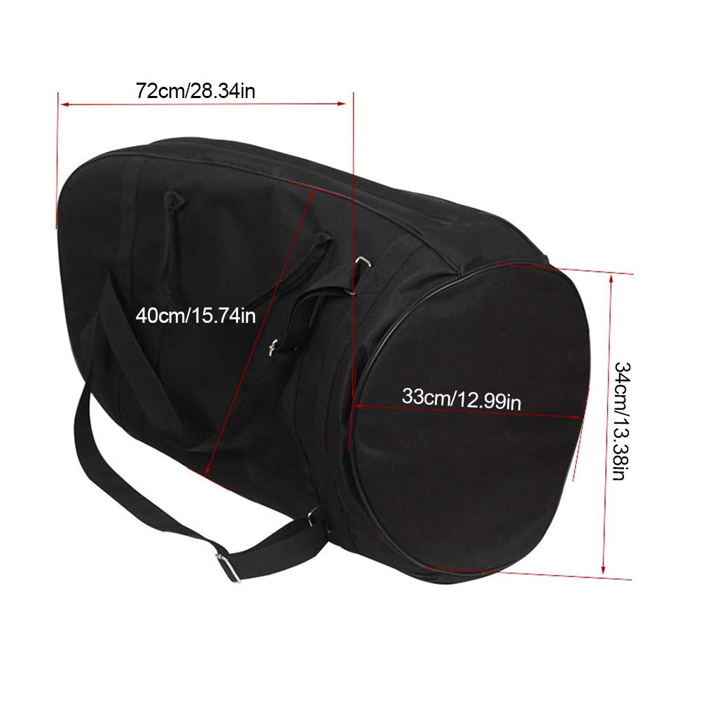 Tissu en maille, sac de transport pour euphonium respirant et anti-transpirant - Accessoire d'instrument léger en laiton respirant