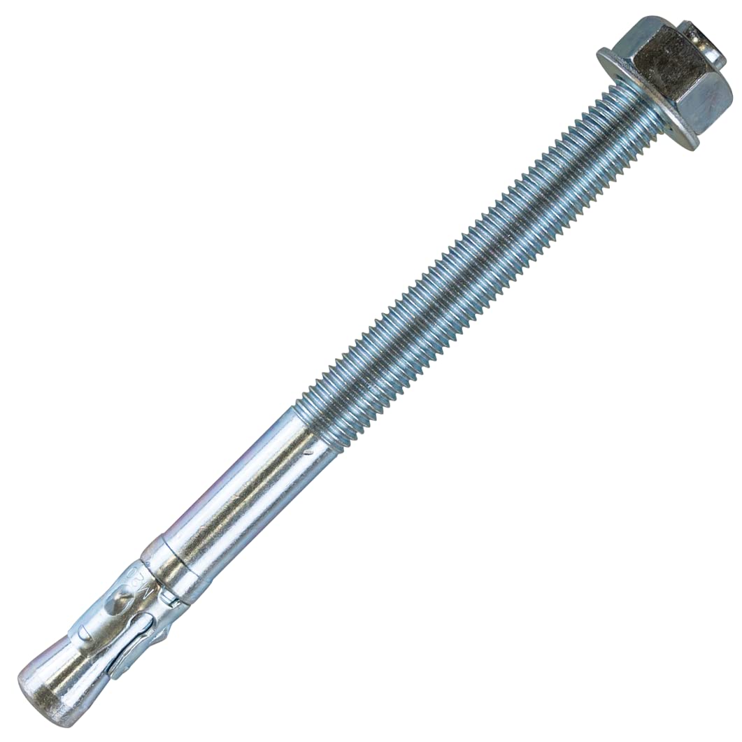 NAKA Schwerlastdübel LSB M20 | Schwerlastanker | Bolzenanker verzinkt | Dübel Schraubenset 20x250mm 10 Stück