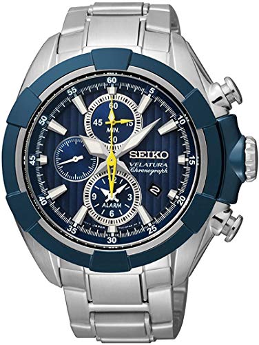 SEIKO �x���`���� �A���[�� �N���m�O���t (Veratura Alarm Chronograph) [�V�i] / Ref.SNAF41P1 [se769] [�t�A���i]