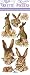 Violette Stickers Easter Hares