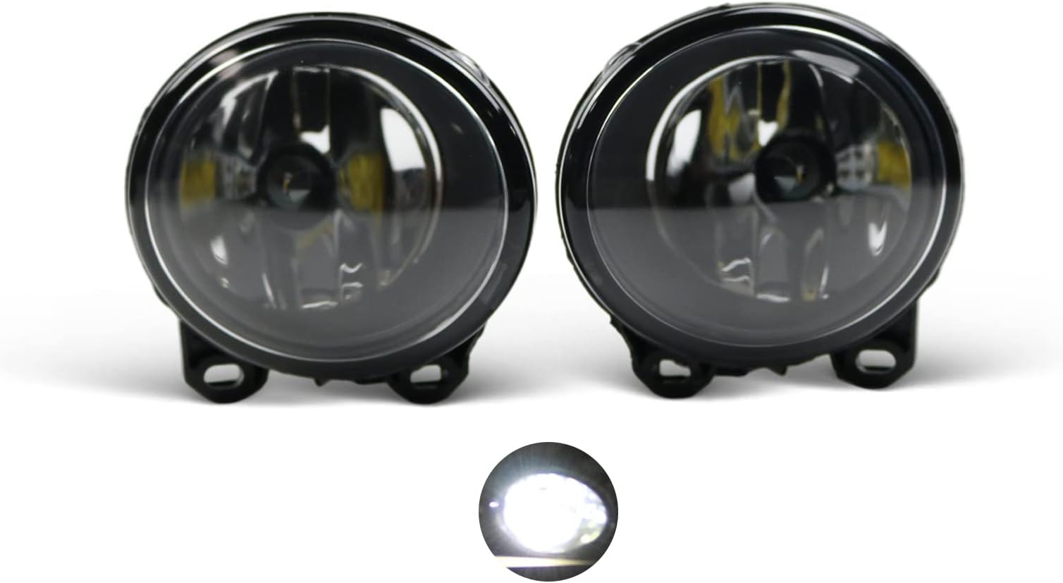 2Pcs For BMW 5 Series 10-13 F10 F11 GT FRONT MTECH M SPORT REPLACEMEN Fog Light LED Bulb Fog Lamp Light 63177839865 63177839866