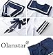 Olanstar Anime Sailor Schulmädchen Kostüm Set