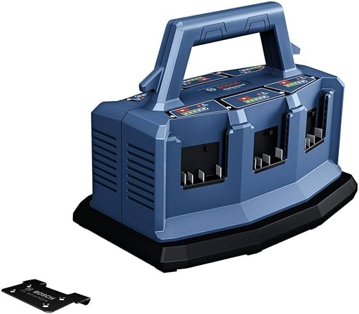 Bosch Professional 18V System GAL 18V6-8 multi-charger (rechargeable battery charging current: 8A, without rechargeable batteries, incl. L-BOXX adapter, in cardboard box)
