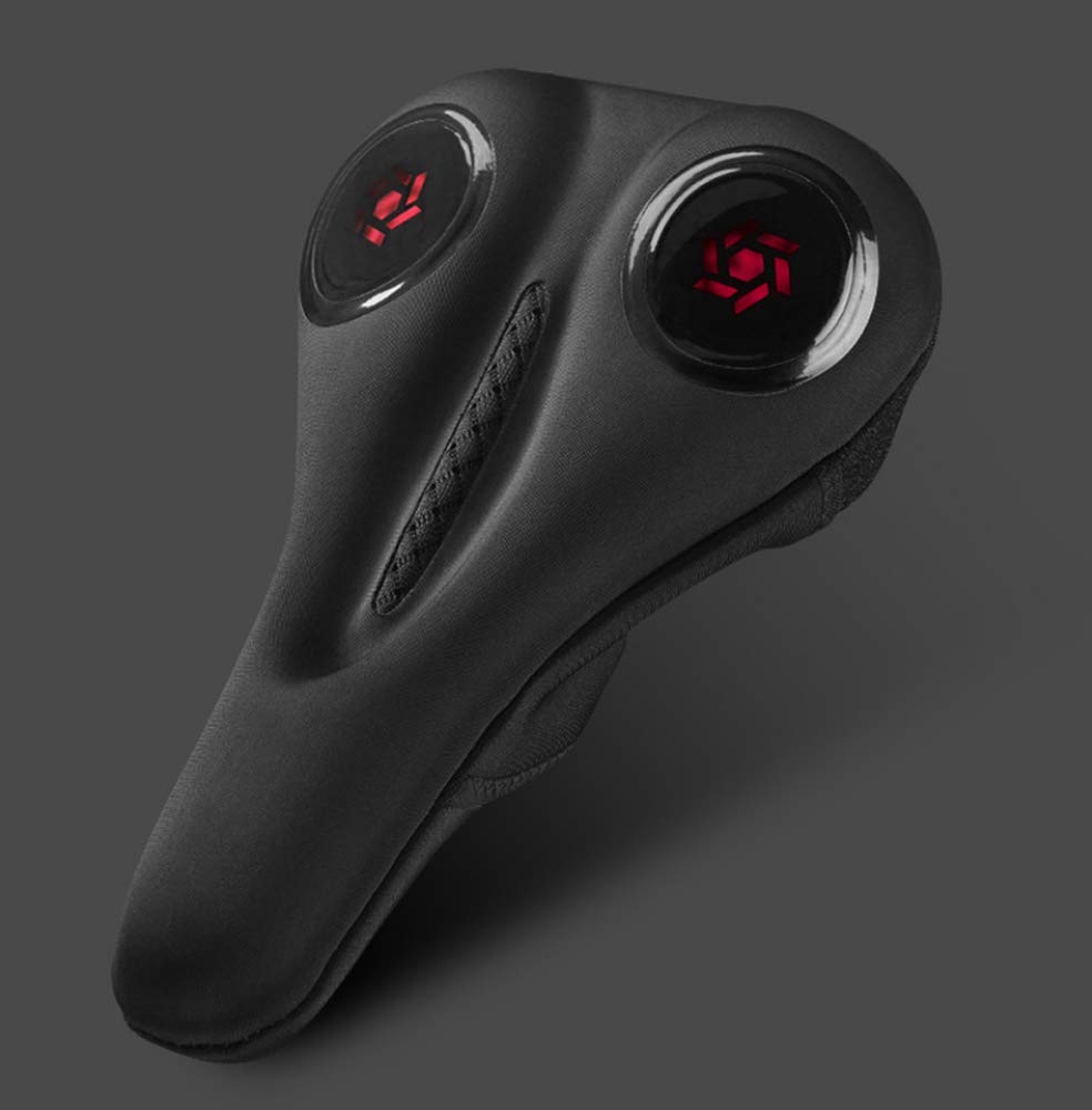 Housse De Selle De Vélo Delta En Mousse à Mémoire De Forme - Noir, Taille Moyenne, Adulte