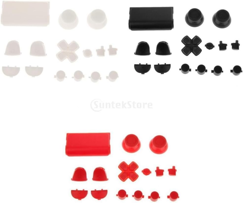 Amazon 3セット Ps4コントローラー L2 R2 L1 R1 アクションボタン オプション 共有ボタン 方向ボタン アクセサリーキット
