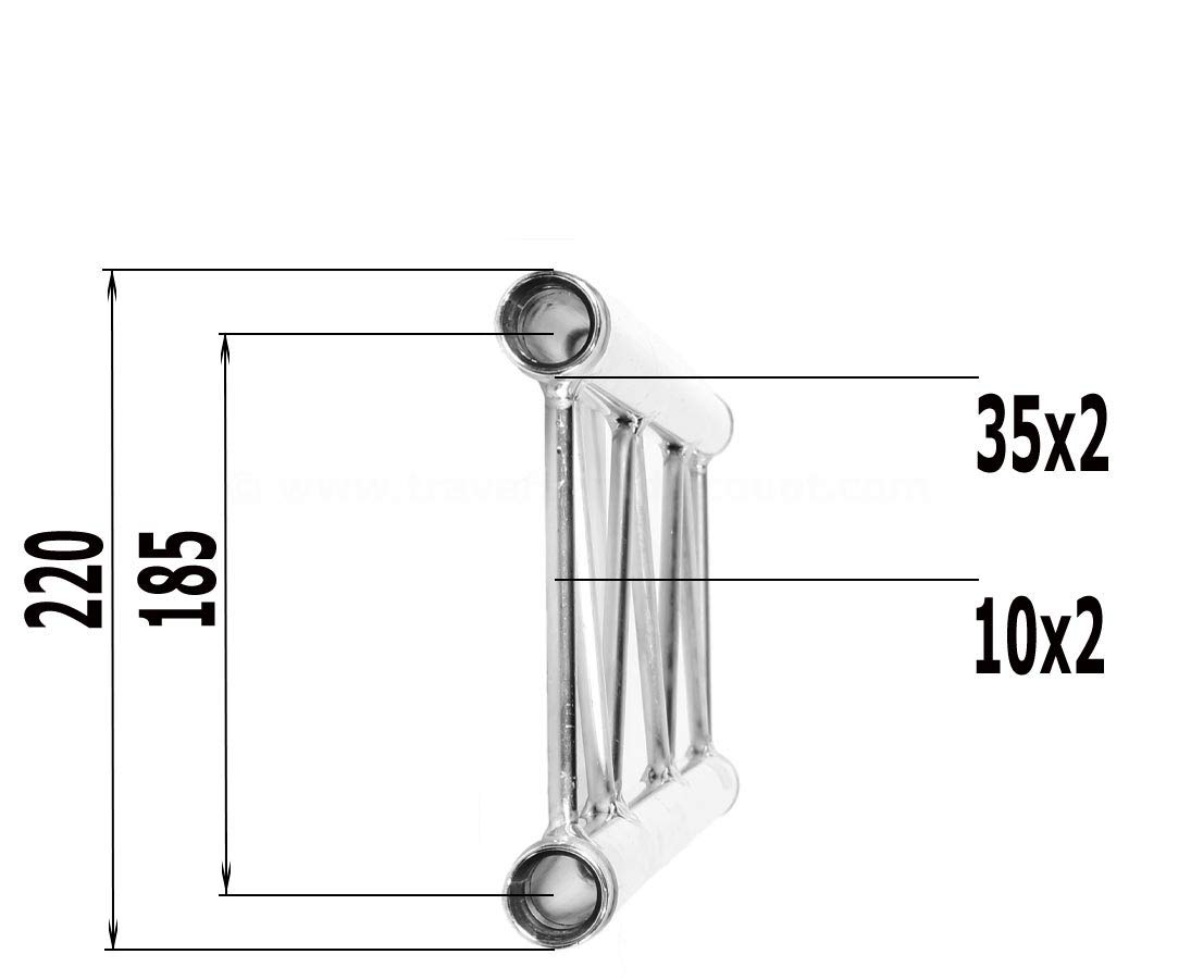 Messebau mit Deco Truss T220-2, U Form mit 6x4x3m - Messestände Stand für Messe Messe Stand für Gewerbeschau