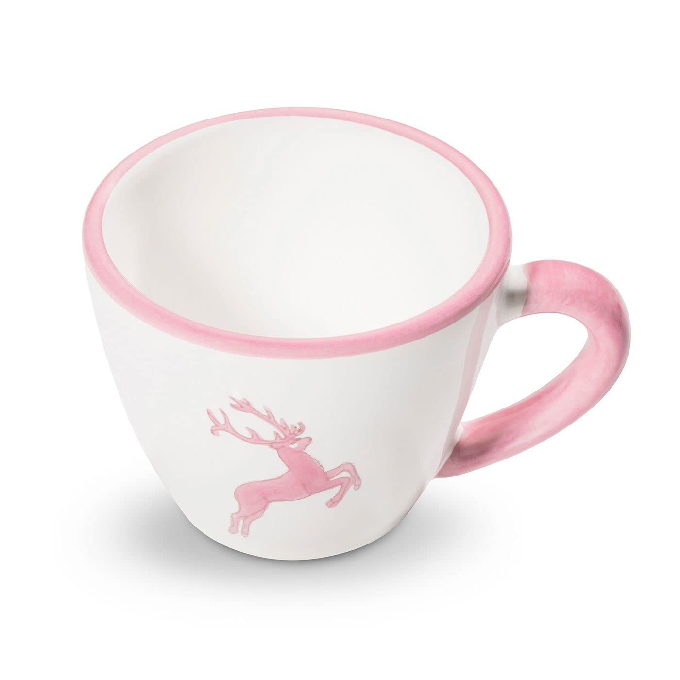 Espressotasse rosa Hirsch Gmundner Keramik 0,06 l Handmade in Austria