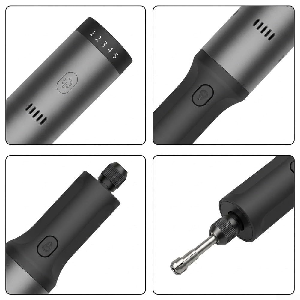 Minitaladro Ligero 260g con Bloqueo de Seguridad