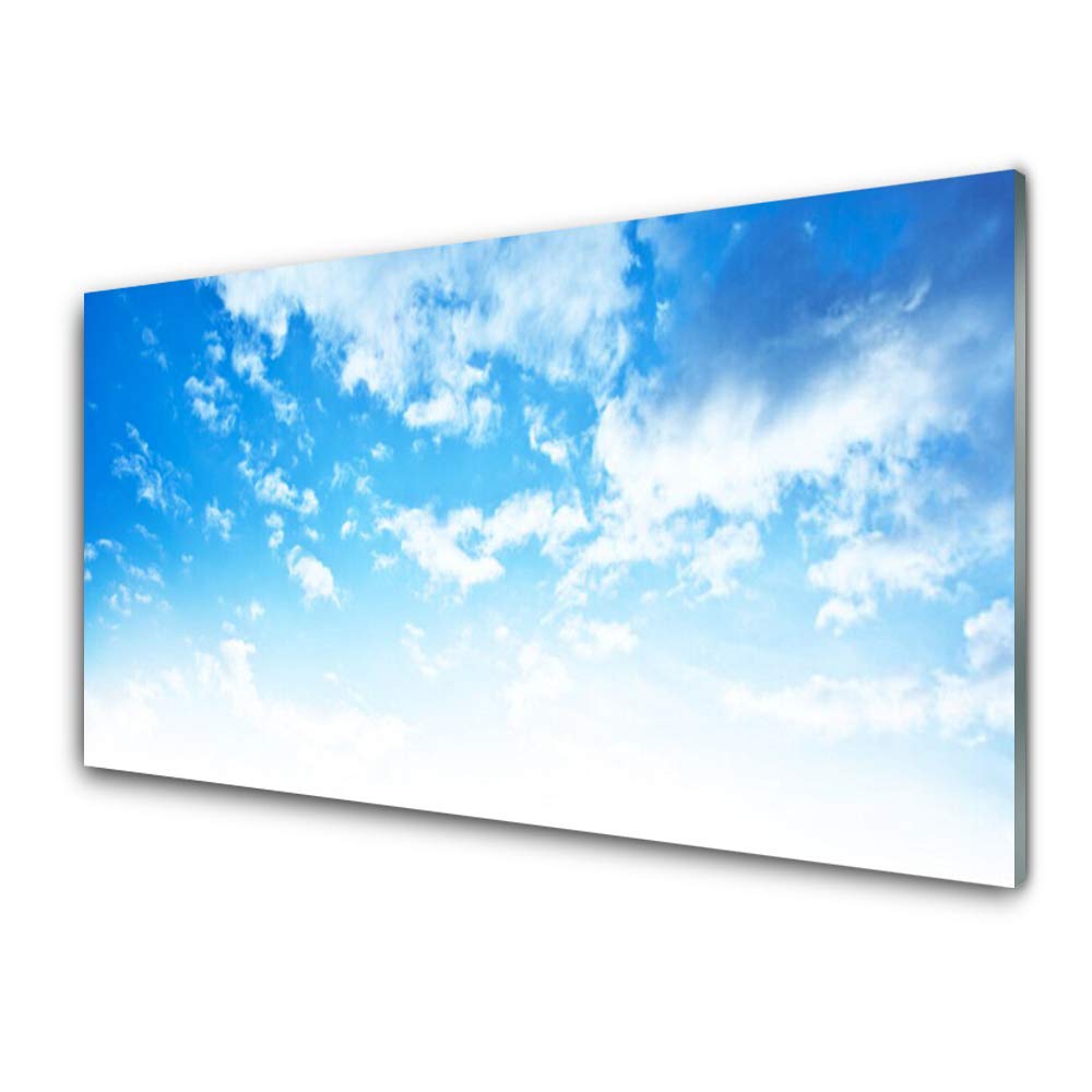 Impression sur Verre Trempé Tulup 100x50cm pour Décoration Salon Paysage