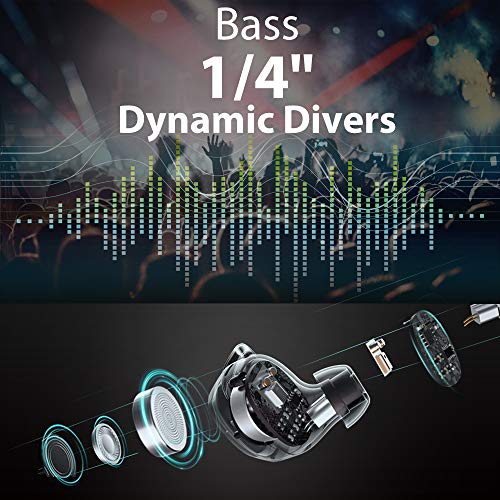 Wireless Earbuds - FIIL T1X TWS True Wireless Earbuds Cordless, in-Ear Bluetooth 5.0 Earphones, 1/4