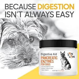 Pancreatic Digestive Enzymes for Dog & Cat (8 Oz Powder) – Thomas Labs Bio Case Earlier – Good Support for EPI – Lots of Love Pet Products