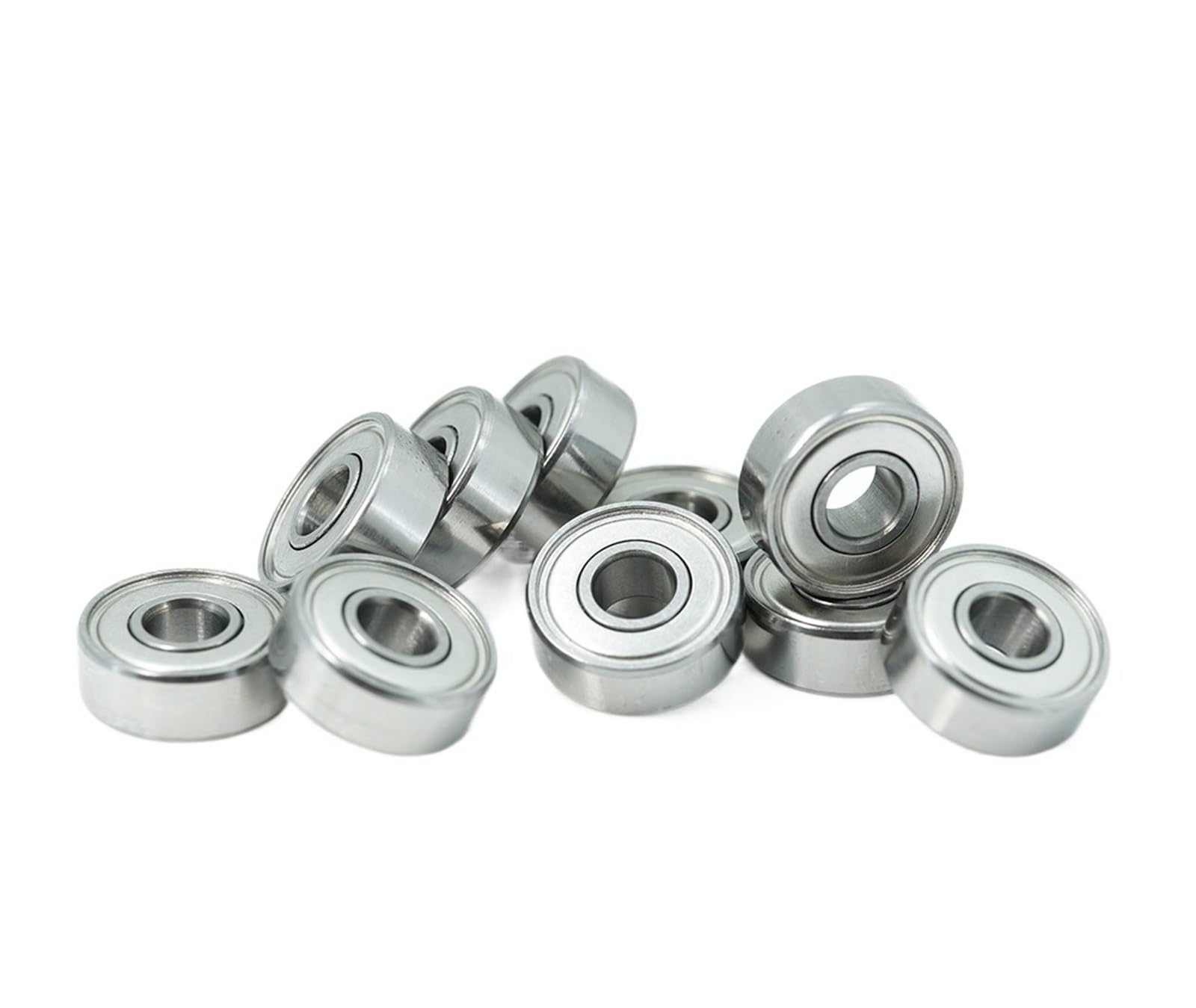 VSPPJYFG Bimetal Seal Shield Micro deep Groove Bearing 10PCS 694ZZ 4x11x4mm ABEC-5 Miniature Ball Bearings