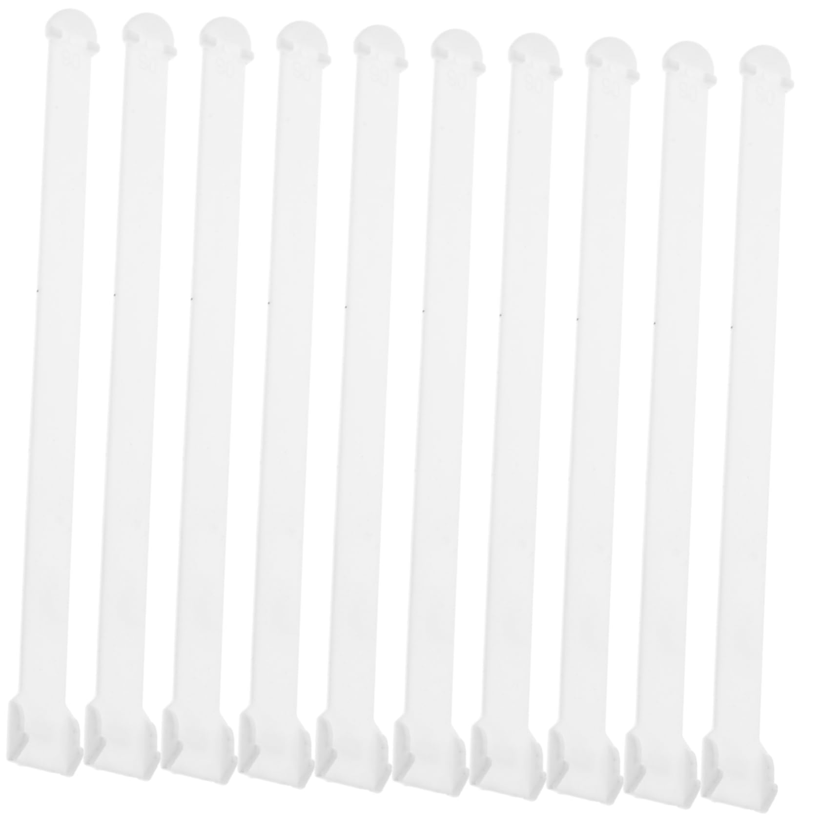 HOMOCONO 2sets Curtain Accessory Blinds Distance Slats Vertical Blinds Connector Comfortable 50pcs*2