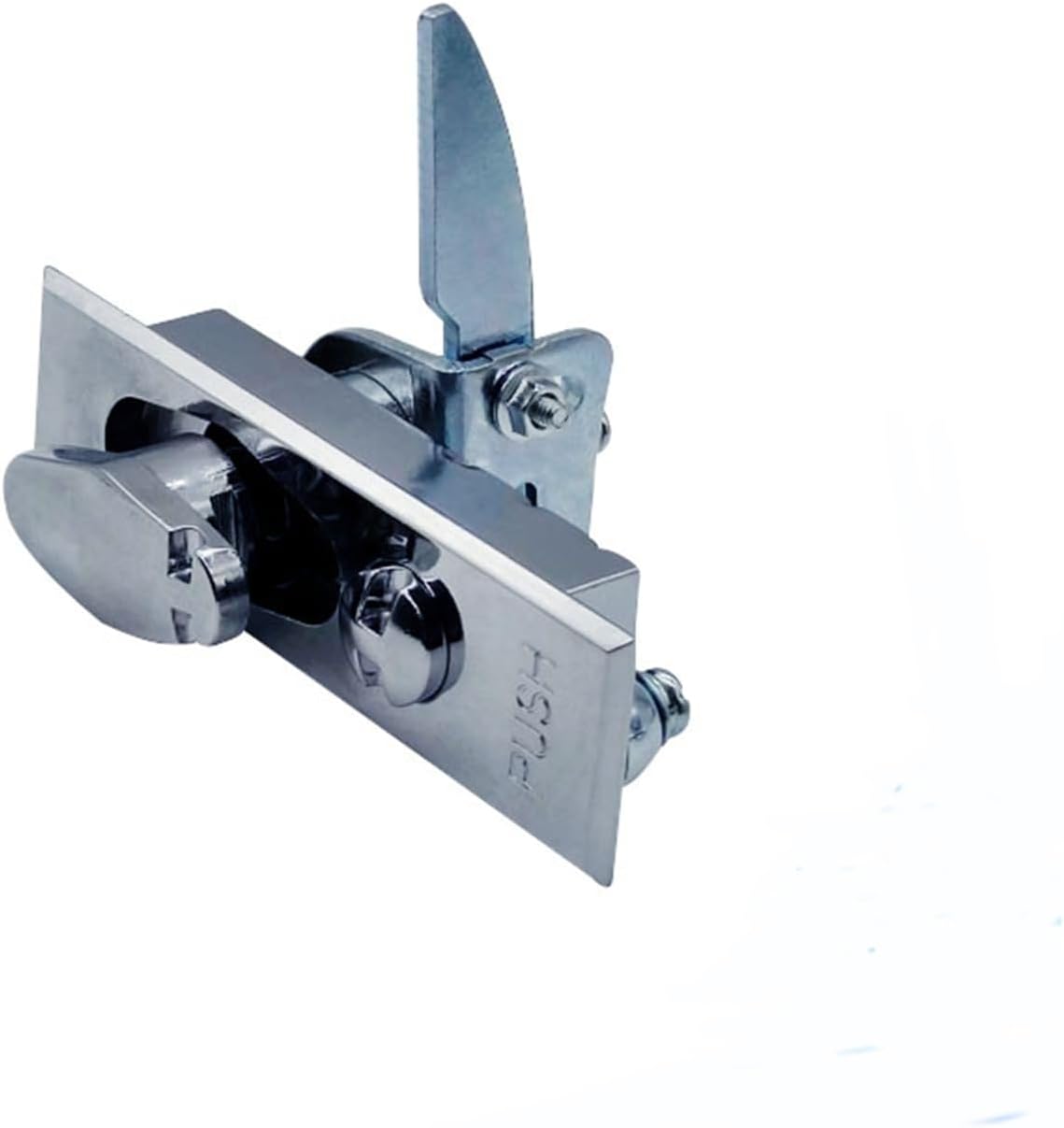 MS505 Electrical Panel Lock Push Button Bounce Lock Zinc Alloy Door Handle Locks 1Pcs(MS505-1 Right)