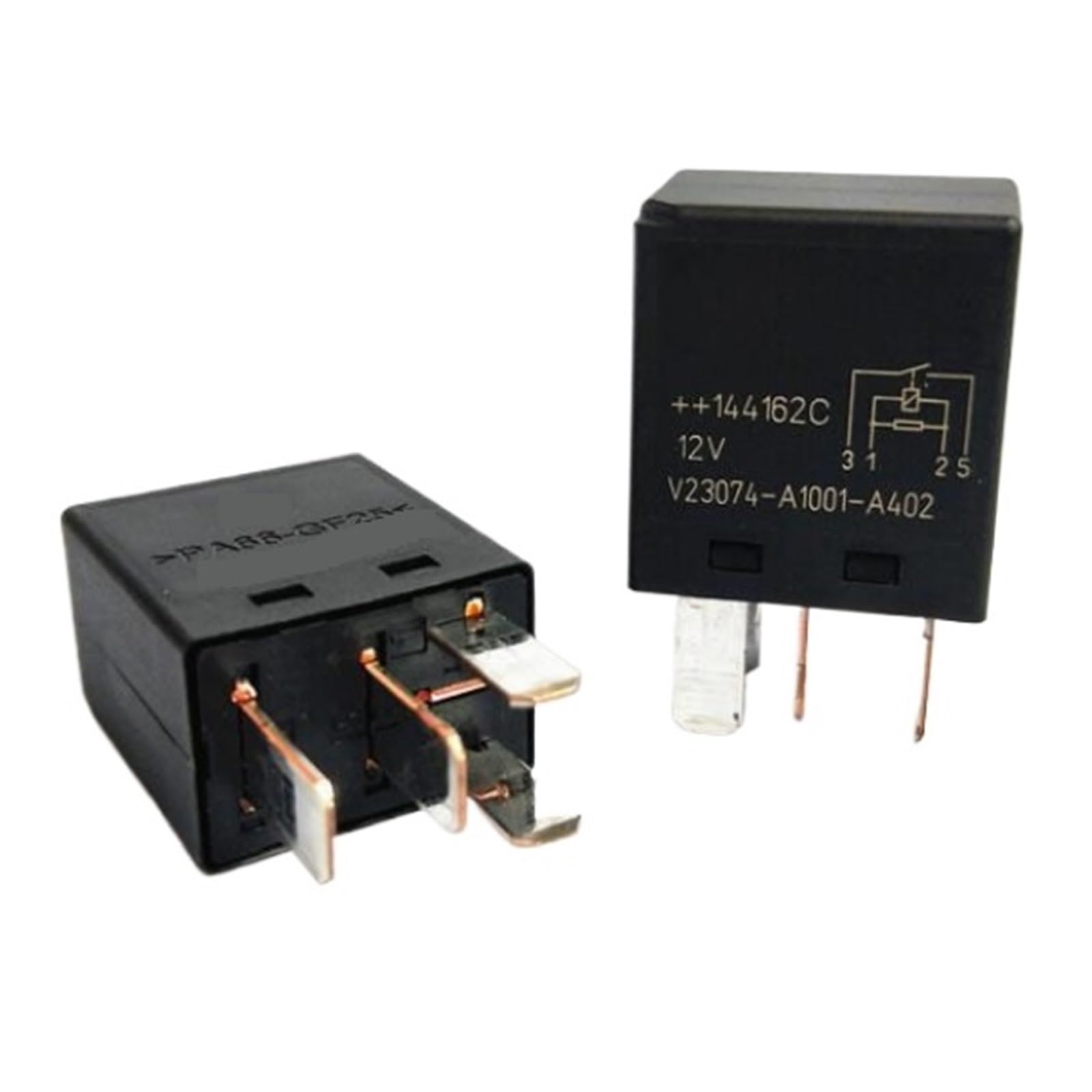 Relais V23074-A1001-A402 12V pour le montage d'accessoires électriques et d'alarmes auto