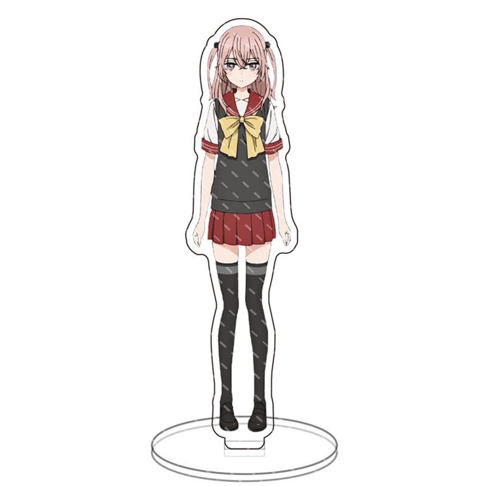 Xinchangda My Dress-Up Darling Acrylic Standing Figure Anime Kitagawa Marin/Gojō Wakana Double-Sided Stand Model Miniature Action Figure Desktop Decoration 15cm