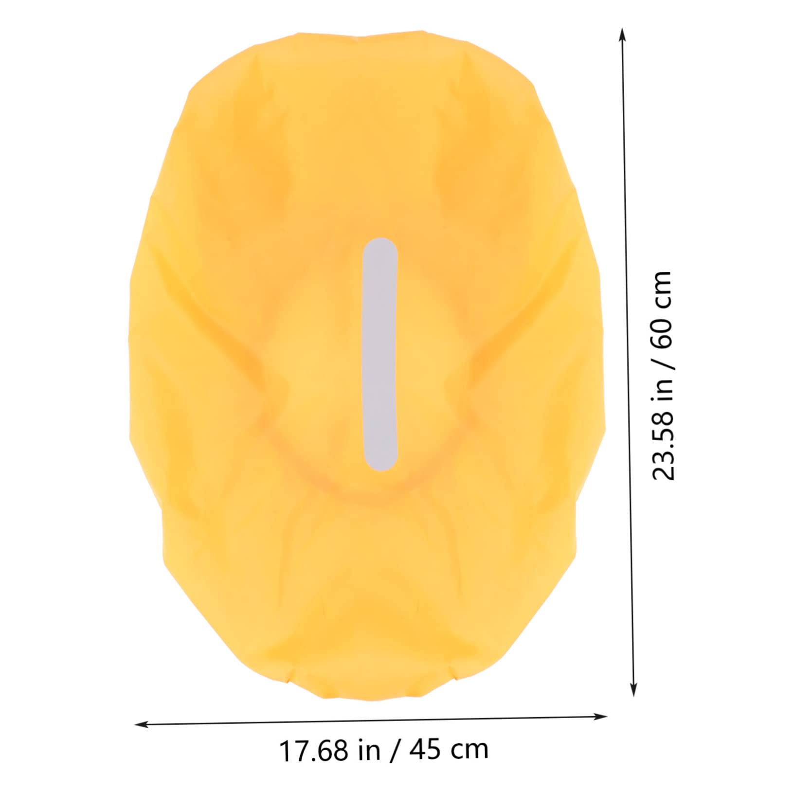 POPETPOP Backpack Cover Lightweight Wear-Resistant Polyester Protector Reflective Strips for Outdoor Activities Hiking Camping Traveling