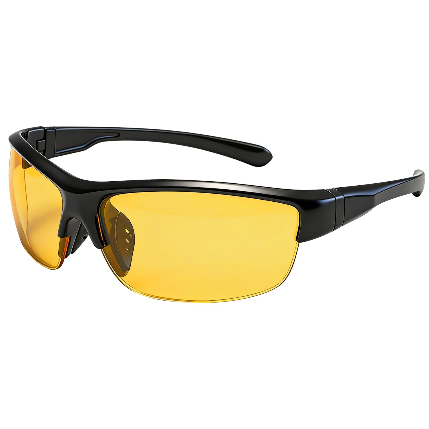 IGXX Men's and Women's Cycling Glasses, UV400 Sports Sunglasses with Transparent Lenses for Road Cycling and Outdoor Activities(Style 2)