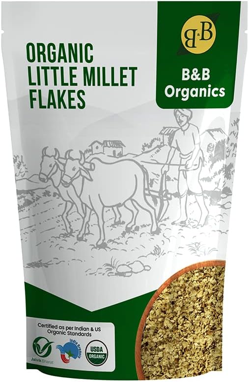 B&B Little Millet Flakes (Poha) / Millet Flakes for Breakfast / Cereal