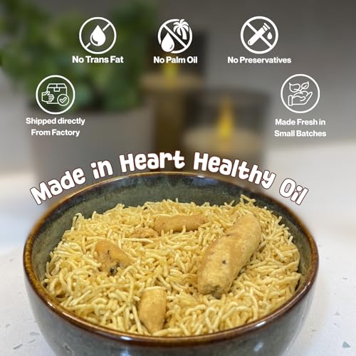 Image of SpiceRaga | Bikaneri Bhujia Pack of 4 | No Palm Oil | Pure Groundnut Oil | No Trans Fat | Crispy & Spicy Teatime Snack | Healthy Namkeen Bhujia | 100% Natural Ingredients | 160g Each
