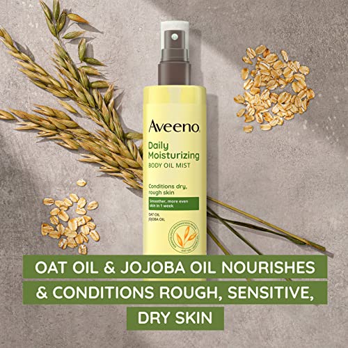 Aveeno 1689030 Daily Moisturizing Body Oil, Body Mist For Dry Skin With Oat Oil And Jojoba Oil, Nourishing Body Spray thumb #2