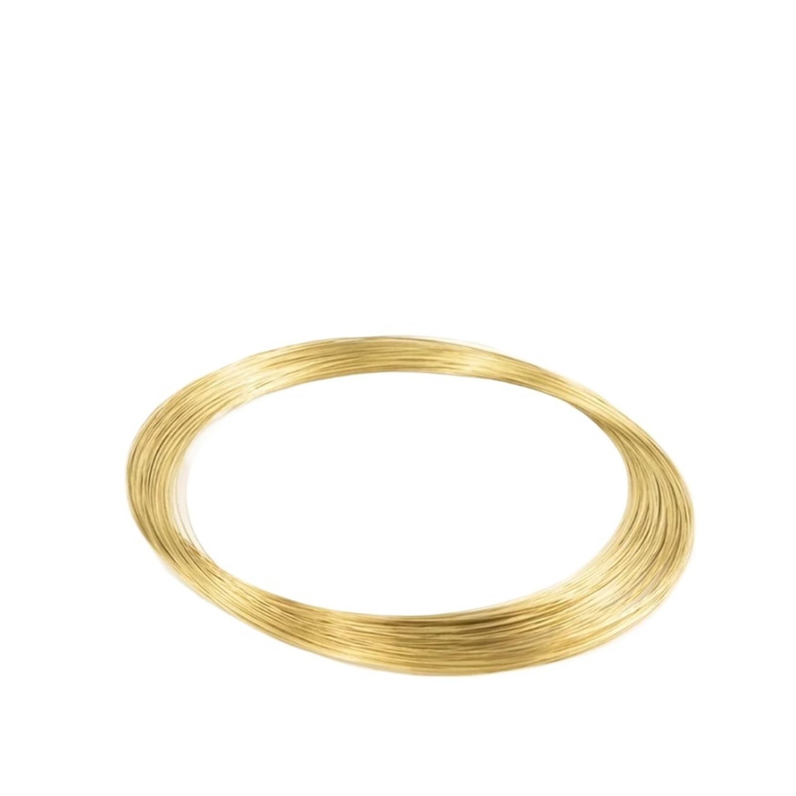 5 Rollen ~ 1 Rollen massiver Messingdraht 0,1 mm, 0,2 mm, 0,3 mm, 0,4 mm, 0,5 mm, 0,6 mm, 0,7 mm, 0,8 mm, 1 mm, 1,2 mm, 1,5 mm, 1,8 mm, 2,0 mm, 2,5 mm, 3,0 mm(1.1mm X 5m,3 Rolls)