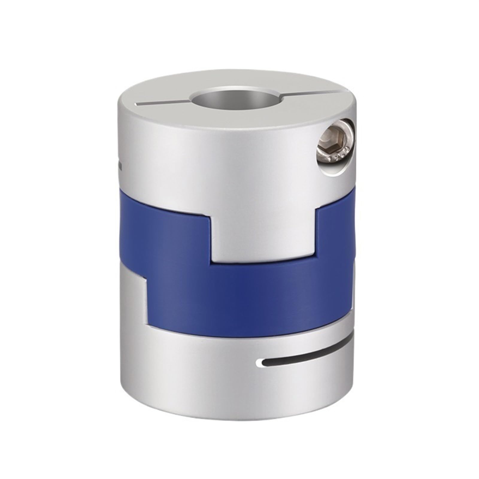 4 stücke Wellenkupplung Kraftübertragung Aluminiumlegierung Serie Koppler for Servomotor Schrittmotor Gerillt Elastisch(25X39mm 5mm to 12mm)