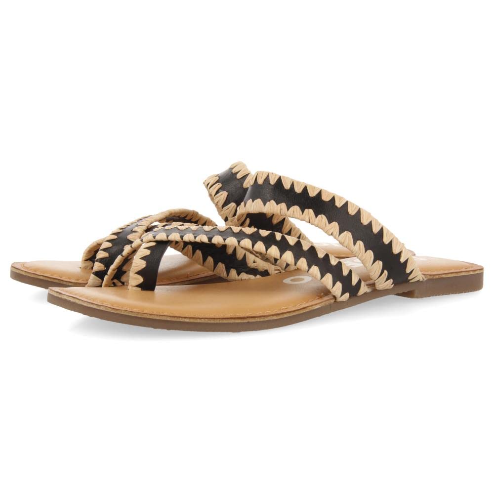 GIOSEPPO Women's Goias Sandals, black, 4 UK