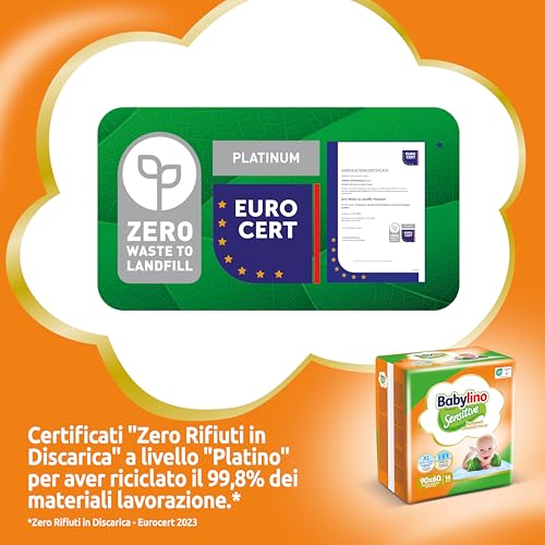 Babylino Sensitive Teli Cambio 90x60cm, Traversine letto con assorbenza extra, 14 Unità - 11