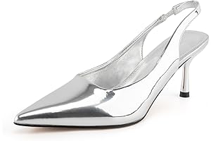 Graceful Metallic Heels: Elevate Your Footwear Collection with Sophistication