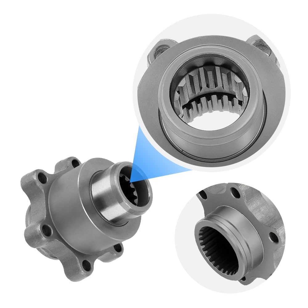 Eje de transmisión del propulsor trasero & Kit Boss para Yama-ha Rhino 450 Rhino 660 YXR45F YXR66F 2004-2009