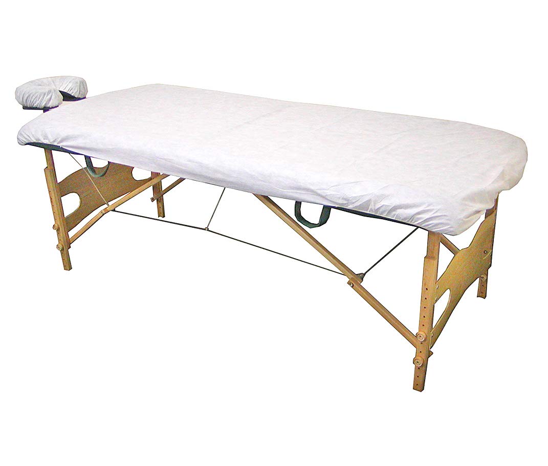 LIFESOFT Disposable Fitted Massage Table Sheets Heavy Duty