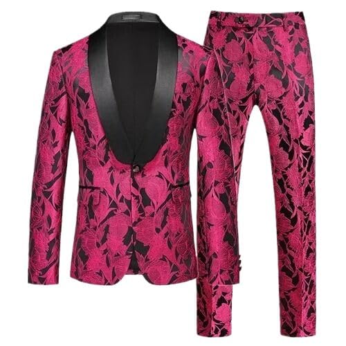 Suit Men Business Wedding Party Dress Male Blazers Pants